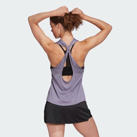 Adidas Club Tie-Back Tank Top - Picture 1 of 14